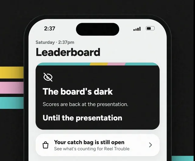 It's dark on purpose.