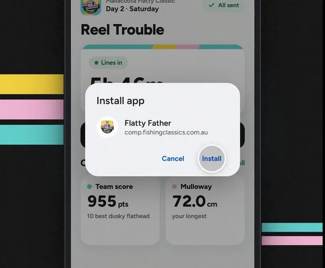 Use the installed app.